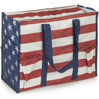 VP Home Reusable Tote Bags for Grocery and Picnic, Old Glory