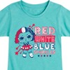 Girls' - LOL Surprise! - 4th of July Fitted Short Sleeve Graphic T-Shirt - 2 of 4