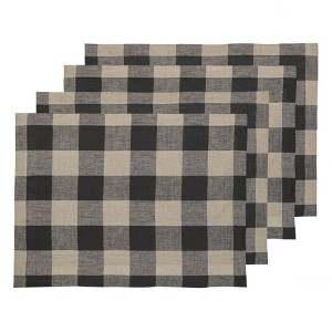 Solino Home Linen Placemats | Buffalo Check - 1 of 4