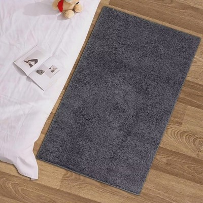 Solid Shaggy Rug Modern Indoor Carpet Fluffy Plush Rug Shag Area Rug Home Decor