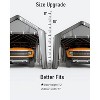 Carport Zipper Door Replacement for Portable Garage - PE Fabric, Fits 13' x 20' and 13' x 25' Frames (Frame Not Included) - 4 of 4