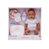 Perfectly Cute Feed & Wet 14" Baby Set - Dark Brunette with Brown Eyes - image 2 of 4