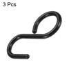 Unique Bargains Plastic S Shaped Kitchen Closet Hooks and Hangers 3.5 Inch - 3 of 4