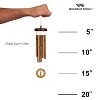 Woodstock Windchimes Prairie Jasper Chime, Wind Chimes For Outside, Wind Chimes For Garden, Patio, and Outdoor Decor, 16"L - 3 of 4