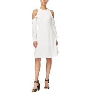 Rachel Roy Womens Cold-Shoulder Sheath A-line Dress - 1 of 1