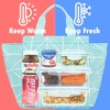 OPUX Lunch Bag Women, Insulated Tote Box Kids Men Girls Adults, Reusable Small Medium Soft Cooler School Adults Work Office Picnic - 2 of 4