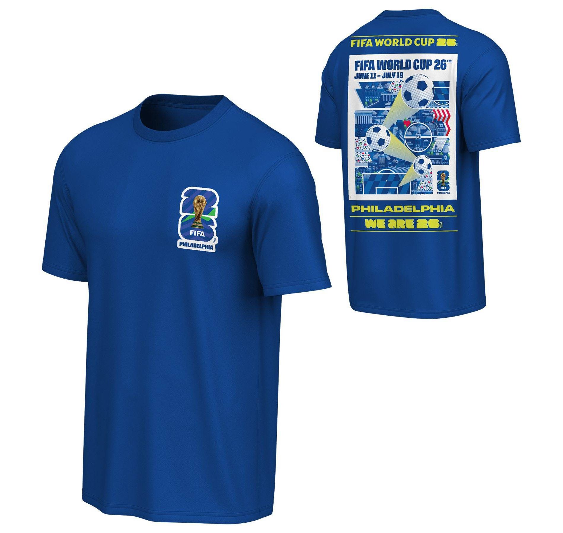 FIFA World Cup Philadelpia Poster T-Shirt - XL
