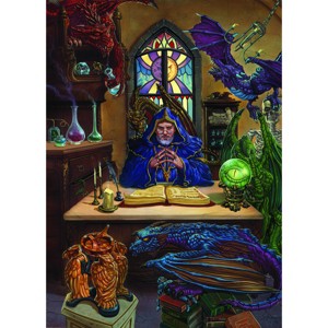 Mchezo Mischievous Doings Jigsaw Puzzle; 1000 Piece Fantasy Puzzle by Artist Ed Beard - 1 of 4