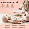 Gotham Steel Nonstick Pots and Pans 18 Piece Ceramic Induction Cookware Kitchen Set Detachable Handles Frying Skillet - 4 of 4