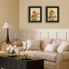 Gulches 2-Piece Vignette By Ed Wargo, Printed Wall Art, Ready To Hang Framed Poster, Black Frame(Flowers Collection) - 4 of 4