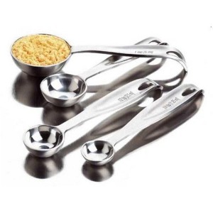 Amco Wosherd Advanced Performance Measuring Spoons Set Of 4, Silver - 1 of 4