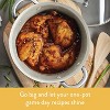 Ayesha Curry Home Collection Nonstick Stock Pot/Stockpot with Lid, 7.5 Quart, Sienna Red - 2 of 4