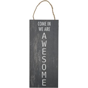 Pavilion Gift Company - Come In - 5" x 12" Plaque - Wall Sign Panels - 1 of 4