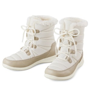 Collections Etc Lace-up Warm Totes Boots - 1 of 4