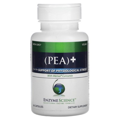 Enzyme Science PEA+ with Meriva Curcumin, 60 Capsules