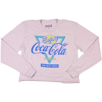 Coca-Cola Junior's Enjoy The Real Thing Long Sleeve T-Shirt Adult
