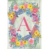 Briarwood Lane Spring Garden Flag 18x12.5 For Outdoor Spring Monogram Letter a Garden Flag Flag For Spring Garden Flag Flags For Outside - 3 of 4
