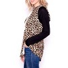 Women's Soft Leopard Hoodie - CHRIS & CAROL - 3 of 4