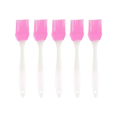 Unique Bargains Silicone Detachable Heat-Resistant Basting Sauce Tool Pastry Brush 10 Pcs