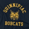 Men's Quinnipiac University Official One Color Quinnipiac Bobcats Logo T-Shirt One Color Quinnipiac Bobcats Logo - 2 of 4