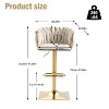 Ivory Vintage Bar Stools 2 Piece Set, Bar Height Dining Chair - 3 of 4