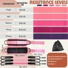 11 Piece Set, Resistance Bands, Men's And Women's Exercise Training Bands, 5 Sets Of Calf Elastic Bands, Pilates Elastic Bands - 4 of 4