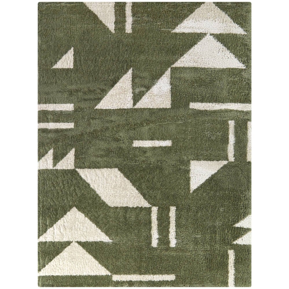 Photos - Area Rug Balta Rugs 5'3"x7' Johan Geometric Teen Rug Green