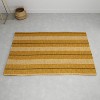 Little Arrow Design Co ivy stripes mustard Rug - Deny Designs - 2 of 3