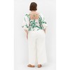 Women's Plus Size Leilani Top - print | CITY CHIC - 3 of 4