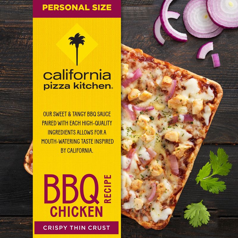 California Pizza Kitchen Frozen BBQ Chicken Personal Size - 5.9oz, 1 of 8