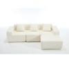 PAGED Modular Sectional Sofa, L-Shape Upholstered Cloud Couch with Deep Seats & High-Elasticity Sponge for Living Room, Home Office - 4 of 4
