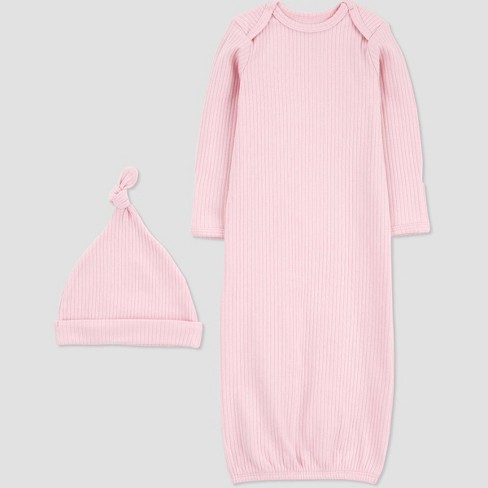 Carter's Just One You® Baby Girls' Little Sister Footed Pajama - Rose Pink  : Target