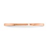 Black Bow Jewelry 1.2mm 10k Rose Gold Polished Flat Stackable Band - 3 of 4