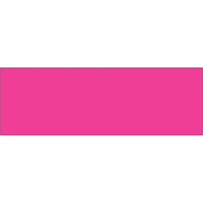 Tape Logic Inventory Rectangle Labels 3" x 9" Fluorescent Pink 250/Roll DL637K