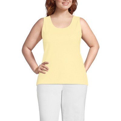 Lands' End Women's Cotton Tank Top
