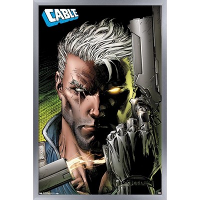 Trends International Marvel Comics - Cable Profile Framed Wall Poster Prints