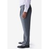 KingSize Men's Big & Tall Easy Movement Pleat-Front Expandable Dress Pants - 3 of 4