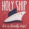 Womens Holy Ship It's A Family Trip T Shirt Funny Cruise Vacation Novelty Group Tee - Crazy Dog Women's T Shirt - 2 of 4