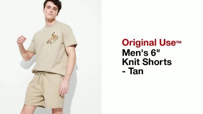 Men's 6" Knit Shorts - Original Use™ Tan