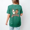 Simply Sage Market Tis The Season Milk And Cookies Front And Back Short Sleeve Tee - 3 of 4