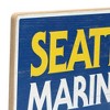 MLB Seattle Mariners Baseball Tradition Wood Sign Panel - 4 of 4