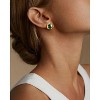 Molenia 925 Sterling Silver Earrings for Women, 14K Gold Stud Earrings with Emerald Hypoallergenic Post Jewelry Gifts for Her Mom Wife Girlfriend - 2 of 4