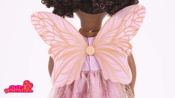 Our Generation Pixie 18&#39;&#39; Tooth Fairy Doll &#38; Accessories Set, 2 of 8, play video
