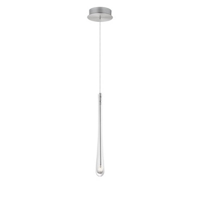 ET2 Lighting Stillo 1 - Light Pendant in  Satin Nickel