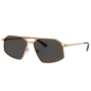 Michael Kors MAR VISTA MK 1167 189987 Unisex Irregular Sunglasses Beige Gold 60mm - 1 of 3