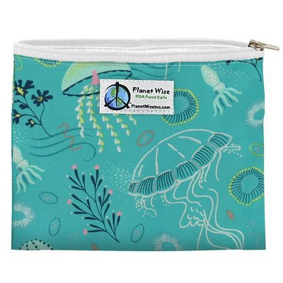 Planet Wise Reusable Zipper Sandwich Bag - Jelly Jubilee, Green