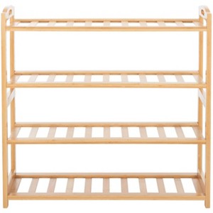 Angford 4 Tier Shelf - Natural - Safavieh - 1 of 4