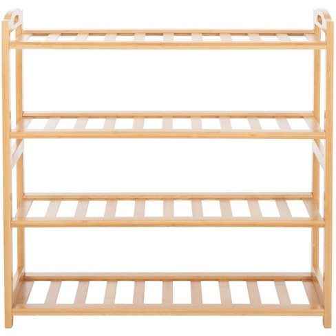 Angford 4 Tier Shelf - Natural - Safavieh - image 1 of 4