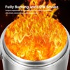 Smokeless Fire Pit for Outside, 16.5" Stainless Steel Fire Pit with Air Switch, Portable Fire Pit, Outdoor Firepit for Camping, Garden, Patio - 2 of 4