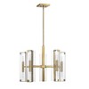 Savoy House Winfield 10 - Light Chandelier in  Warm Brass - 3 of 4